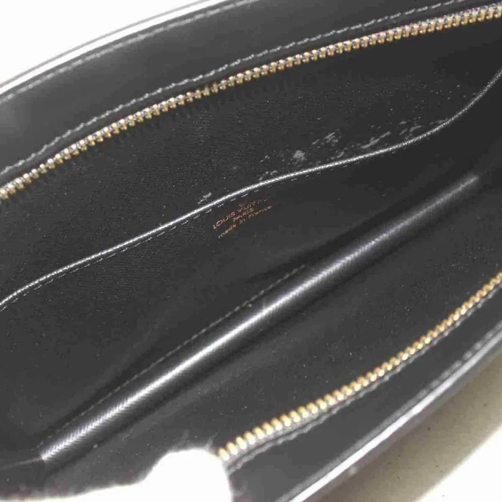Louis Vuitton Black Epi Pochette Home Envelope